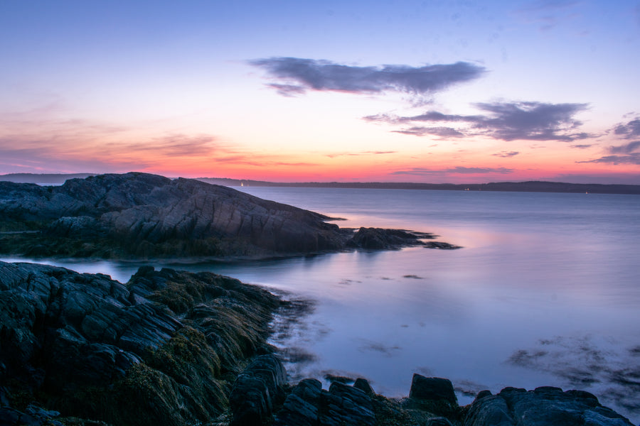 Sea kayak mulitday sunset costal