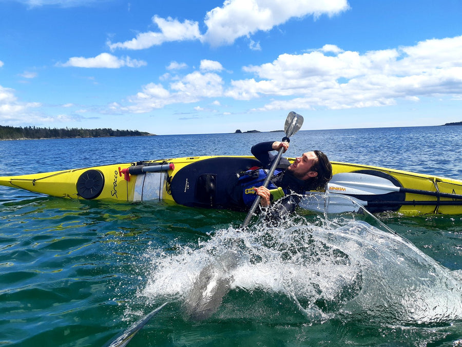 sea kayak rolling course