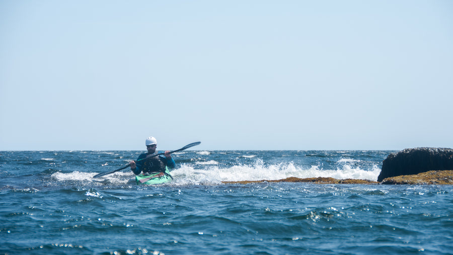 Improve your confidence sea kayaking rough water