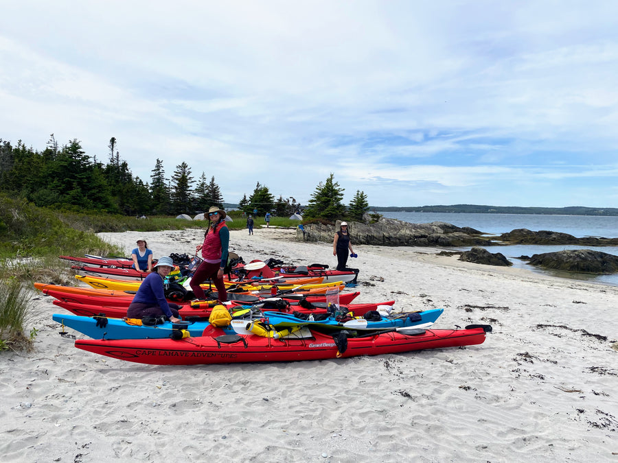 sea kayak camping cape lahave