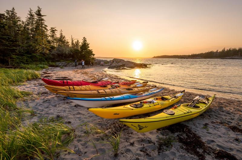 Island Glamping Sea Kayak Tour